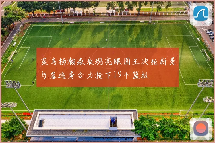 菜鸟杨瀚森表现亮眼国王次轮新秀与落选秀合力抢下19个篮板
